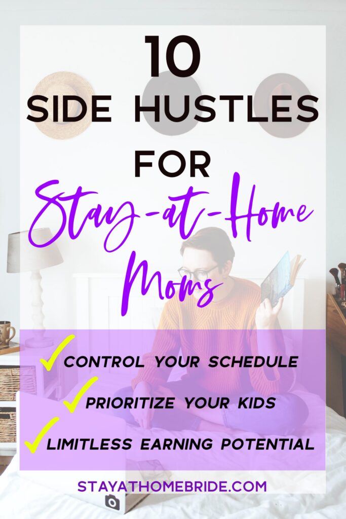 Easy Side Hustle Work From Home Amazon FBA Business Where You Can Make Your Own Hours For Stay At Home Moms While Your Kids Nap